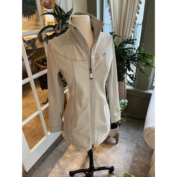 Prana Breathe Ladies Zip Up Athletic Jacket Coat size XS full zip - Picture 2 of 12